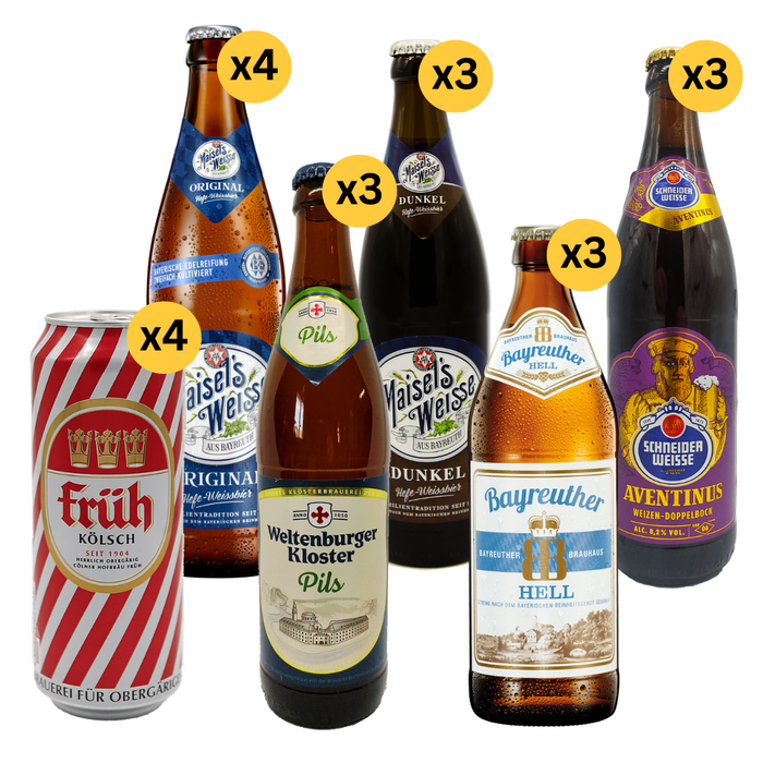 Mixed German Beer Styles 20 x 500ml