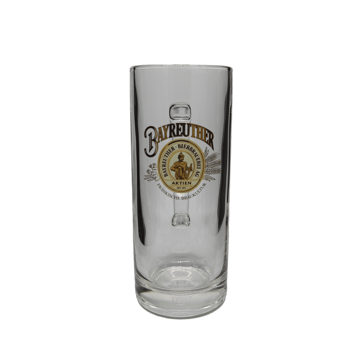 Aktien Landbier Glass stein label